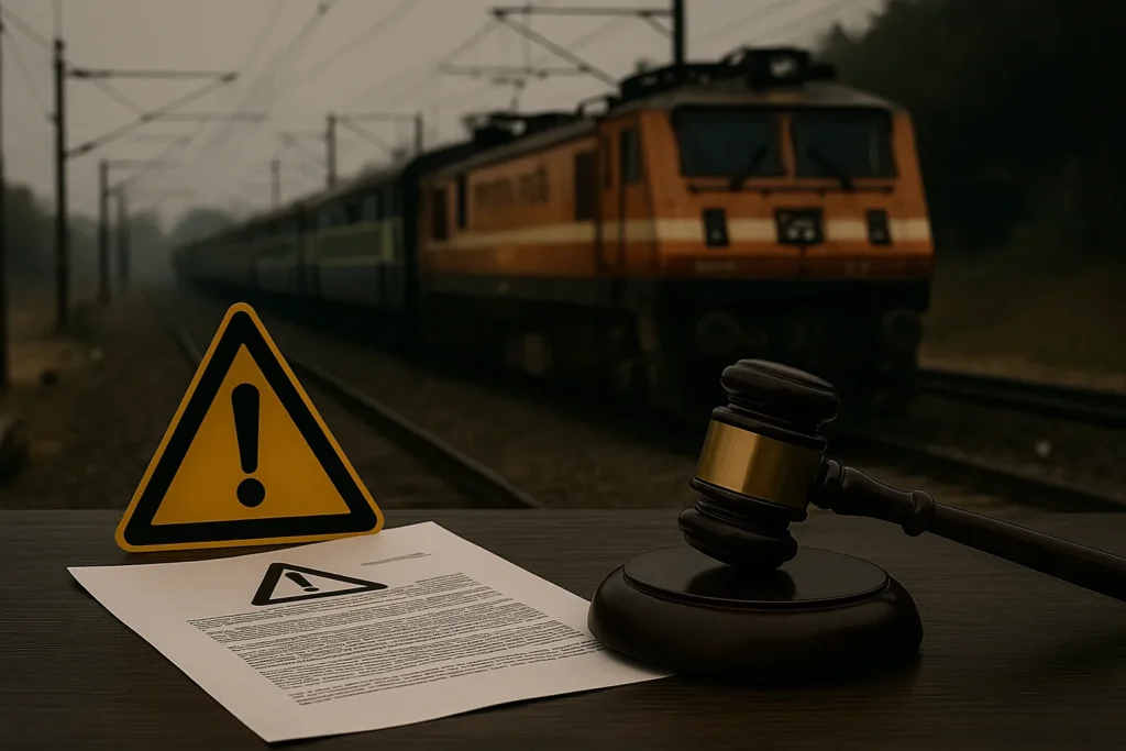 SF 11 Punishment in Railway PDF